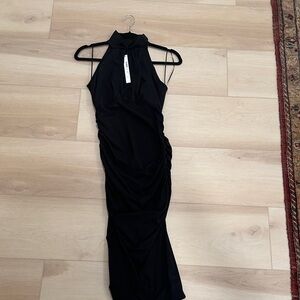 Susana Monaco Black Halter Dress